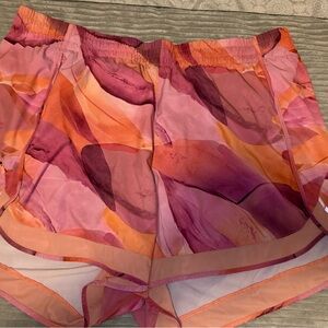Athleta Pink and Orange Athletic Shorts
